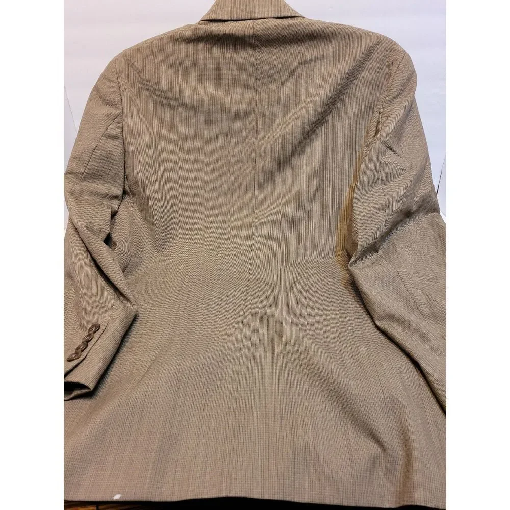 Ralph, Ralph Lauren mens suit jacket, brown,‎ small check 44